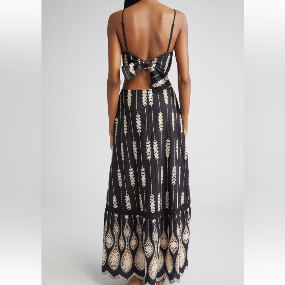 NWT New JOHANNA ORTIZ Nostalgica Midi Dress Size 2 - Picture 5 of 5